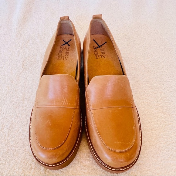 Naturalizer Tan Leather Loafers - Picture 10 of 10